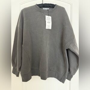 NWT Zara oversized sweatshirt
